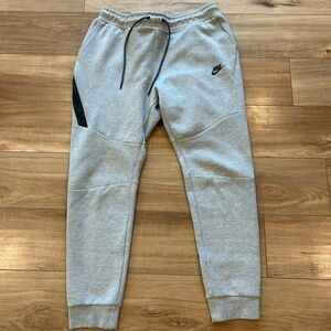 Nike Gray Sweatpants with Black Accents